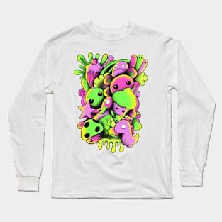 Bizarre Doodle Long Sleeve T-Shirt